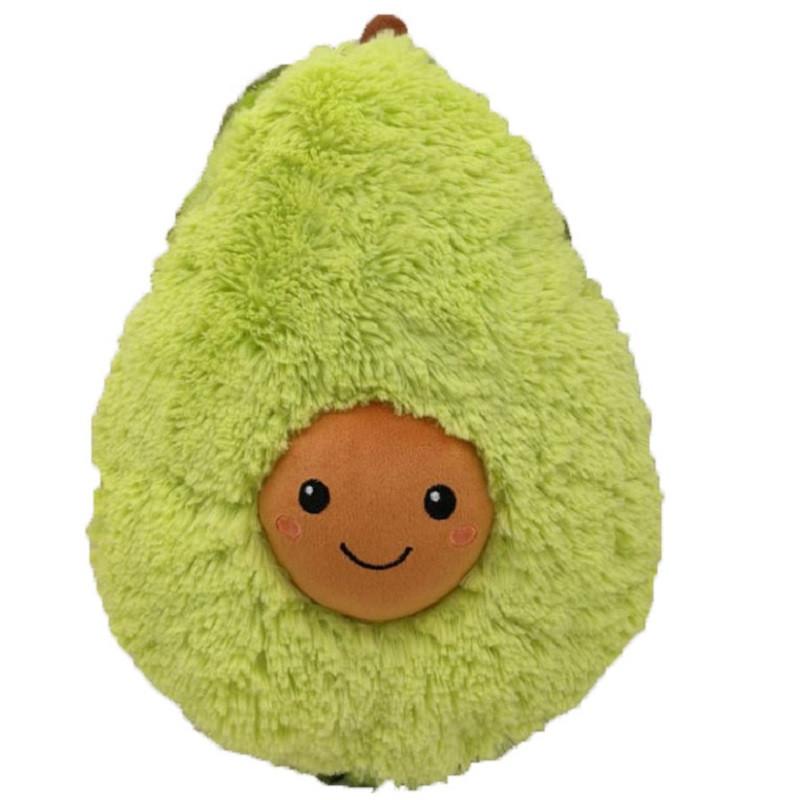 Happy Avocado Fruits Plush Cushion