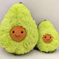 Happy Avocado Fruits Plush Cushion