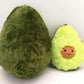 Happy Avocado Fruits Plush Cushion