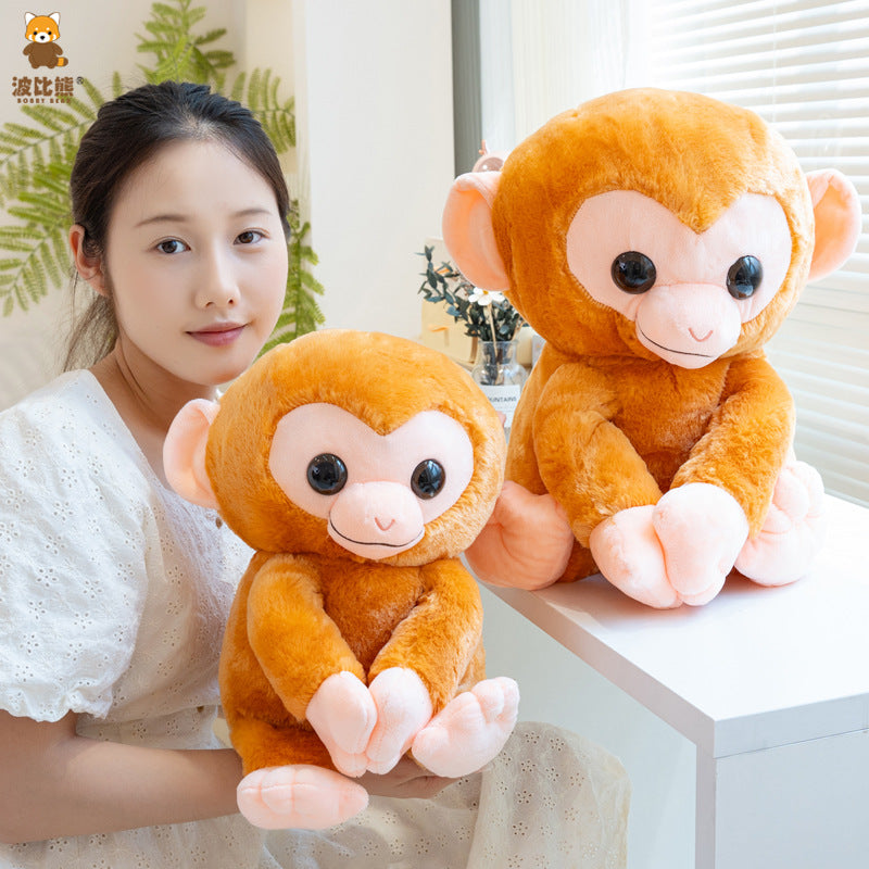 Black Eyed Monkey Plush