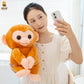 Black Eyed Monkey Plush