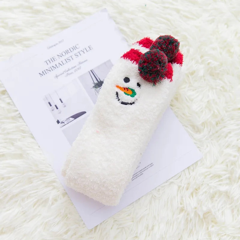 Cute Cotton Fleece Animal Knee Socks