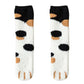 Cotton Fleece Cat Claw Thermal Tube Socks